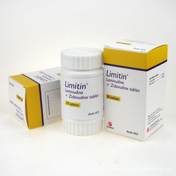 Anti-VIH Lamivudina 3tc y Zidovudinum Tablet